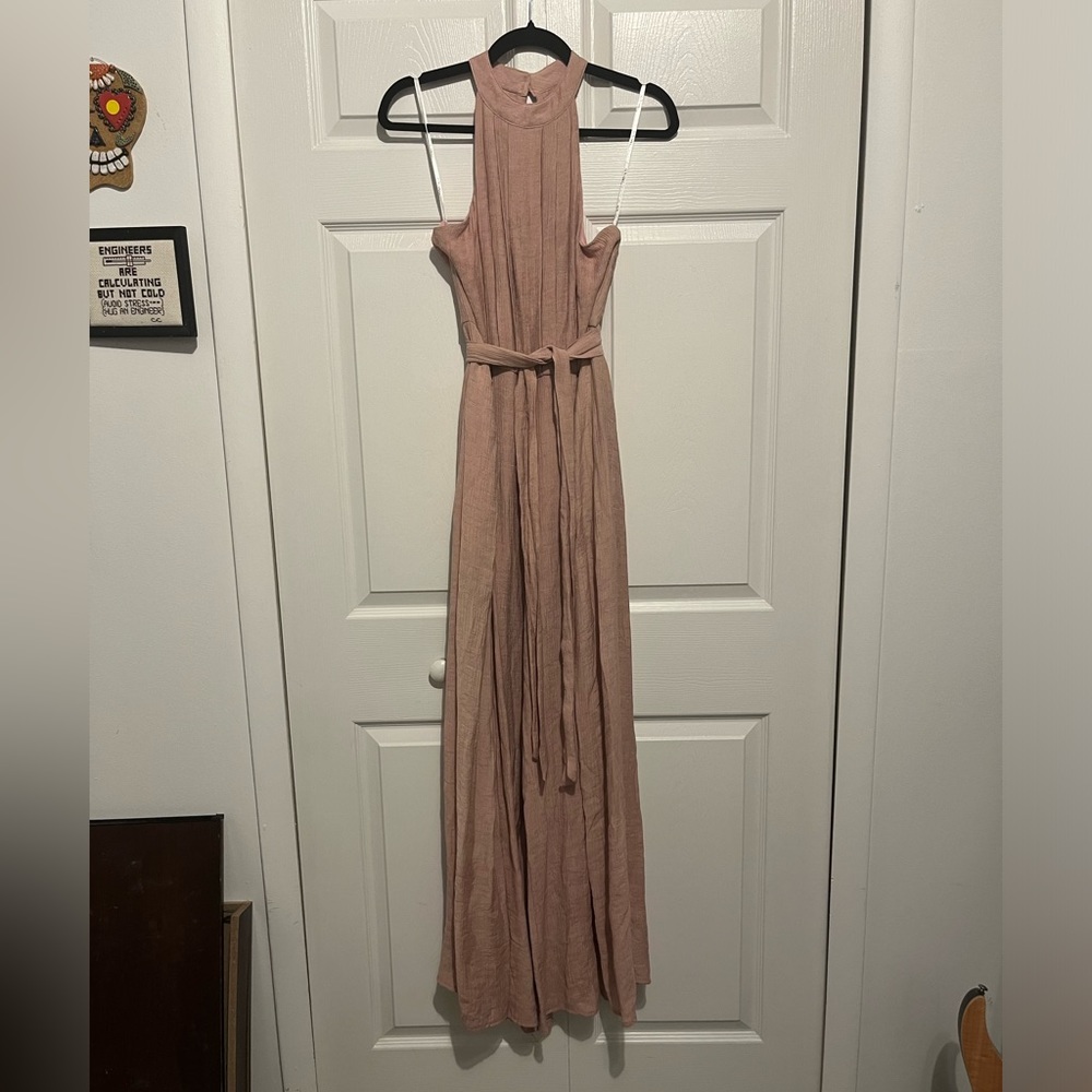 The Clothing Company pale pink jumpsuit
